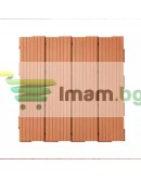 Декинг плочки светло кафяви WPC